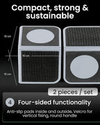 rati Nook Trunk Organizer Blocks for Cars and SUVs, Adjustable Cargo Dividers with Dual Grip Pads, Works on Carpeted and