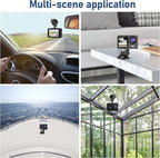 Dash Cam Mount, Suction Cup Mount,Windshield and Dashboard Suction Cup Mount Camera Mount,For ROVE R2-4K,CHORTAU Dash Cam,Screw Connectors Are Suitable For Most Dash Cam, DVR, GPS and Sports Camera