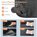 Car Seat Protector for Child Car Seat, 600D Fabric Safe Car Seat Cover with Upgraded Non-Slip Backing, Waterproof Seat Protec