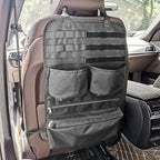 Buraku Vehicle Seat Back Organizer for Fire Extinguisher | Car Vacuum Storage Pouch | Road Travel Kids Toys Accessories Stora