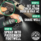 Chemical Guys New Car Smell Premium Air Freshener & Odor Eliminator - Fresh Interior Scent Spray for Cars, Trucks, SUVs, RVs,