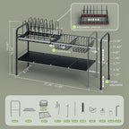NETEL Adjustable Under Sink Organizers and Storage,Pots and Pans Organizer Under Kitchen Cabinet,Pan Lid Organizers inside Ca