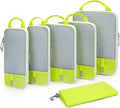 BAGSMART 6 Set /4 Set/2 Set Compression Packing Cubes for Travel, Lightweight Luggage Organizer Bags, Durable Space Saver Bag