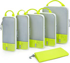 BAGSMART 6 Set /4 Set/2 Set Compression Packing Cubes for Travel, Lightweight Luggage Organizer Bags, Durable Space Saver Bag
