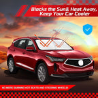 ARISMOTOR Windshield Sun Shade for Acura RDX 2019-2025 2026, Custom Fit Foldable Front Window Sunshade Sun Visor Protector, Block UV Rays Keep Your Car Cooler