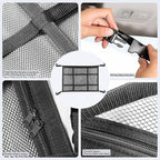 SUV Ceiling Cargo Net, Trunk Organizer, Car Roof Storage, Truck Netting, Van Interior Accessories, Double-Layer Mesh Camping