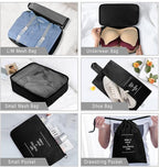 Packing Cubes, 8 Pcs Travel Packing Organizers for Suitcases, Large Capacity Travel Luggage Organizers Set includes 8 Storage