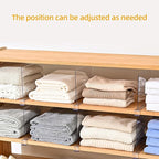 Shelf Dividers，Vertical Purse Organizer for Closet，Thickened and Sturdy Shelf Organizer for Sweater, Shirts, Handbags,8" Tall