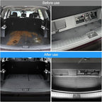 Cargo Mat for 2020-2025 Hyundai Palisade, All Weather TPE Rear Cargo Liner with Seat Back Cover for Hyundai Palisade Accessories (Include Lower Trunk Mat)