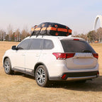 21 Cubic Feet Car Rooftop Cargo Carrier Bag,100% Waterproof Heavy Duty 840D Rooftop Cargo Bag for All Vehicle with/Without Racks,Includes Anti-Slip Mat,6 Door Hooks,Luggage Lock and Storage Bag