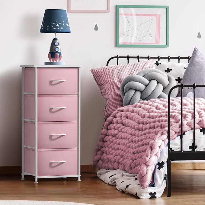 Sorbus Dresser Storage Tower, Organizer Drawers for Closet Boys & Girls Bedroom, Bedside Furniture, Chest for Home, College D