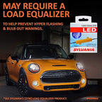 SYLVANIA - 921 T-16 W16W ZEVO LED White Bulb - Bright LED Bulb, Ideal for Interior Lighting - Map, Dome, Trunk, Cargo and License Plate (Contains 2 Bulbs)
