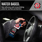 Adam's Polishes Total Interior Cleaner & Protectant, Quick Detailer & SiO2 Protection, Ceramic Infused, Anti-Static, OEM Fini