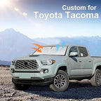 for Toyota Tacoma 2016-2023 2024 2025 2026 Sun Shade Sunshade Windshield Cover - 4 Layers Front Window Shade Custom Fit Tacoma 2Dr 4Dr Pickup Sun Visor 240T Shade Blocks UV Rays Car Accessories