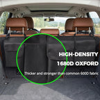 PIDO Hanging Trunk Organizer, Backseat Trunk Organizer for SUV, Hanging Car Storage Bag with Large Pockets for Sedan, Truck, V