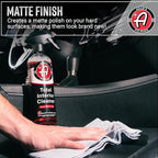 Adam's Polishes Total Interior Cleaner & Protectant, Quick Detailer & SiO2 Protection, Ceramic Infused, Anti-Static, OEM Fini