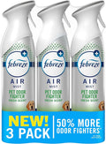 Febreze Air Mist, Air Freshener Spray, Odor Fighting Room Spray, Deodorizer for Home Bathroom Kitchen Apartment, Pet Odor Fig