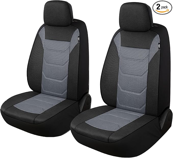 3D Air Mesh Car Seat Covers Front Sets Washable and Breathable Premium Cloth Automotive Vehicle Seat Covers for Cars Interior
