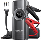 TREKURE Portable Car Jump Starter with Air Compressor, 150PSI 5000A Car Battery Jump Starter Battery Pack (9L Gas/8L