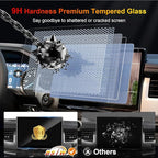 Screen Protector for 2022-2024 Ford Expedition SYNC 4 12" Touchscreen SUV Accessories Touch Screen Guard Tempered Glass Prote