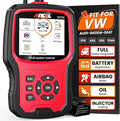 ANCEL VD700 OBD2 Diagnostic Code Reader Scan Tool Fit for Volkswagen Audi VW Skoda Seat, All Functions OBD11 Scanner for VAG