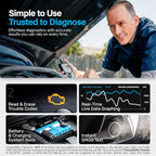 BLCKTEC 440 Bluetooth OBD2 Scanner Diagnostic Tool - Car Code Reader and Scanner for Car - Comes with Live Data -