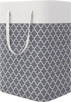 StorageRight Laundry Basket Hamper Large Collapsible Laundry Hamper with Easy Carry Handles，Freestanding Clothes Hampers for 