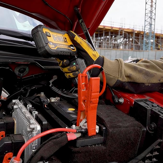 DeWalt DXAELJ18C 1800 Peak Amp Li-Ion Jump Starter with USB Power, Carrying Case