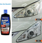 MPD Cobalt Charm Headlight Restorer – 8 oz | Removes Yellowing, Haze & Oxidation | Restores Lens Clarity & Brightness | Enhan