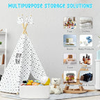 3-Pcs Shelf Baskets for Organizing, Closet Organizer Bins, Small Woven Baskets, Rope Toy Basket, Storage Basket for Shelves, 