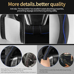 Steering Wheel Cover,Anti-Slip, Safety,Soft,Breathable,Heavy Duty,Thick,Full Surround, Sports Style,Universal Car Accessories