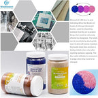 2 LBS Blue to Pink Indicating Silica Gel Beads, Reusable Silica Gel Desiccant Dehumidifier