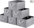 Large Storage Baskets- 15.7x11.8x8.26 inch Storage Bins for Shelves and Closet Organizing, Foldable Fabric Bin for Home Organ
