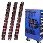 WORKPRO Magnetic Screwdriver Organizer and Wrench Organizer, Aluminum Rail Magnetic Tool Organizer, Tool Holder, Toolbox Orga