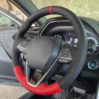 MEWANT Breathable Hand Sewn Car Steering Wheel Cover for Toyota Camry 2018-2019 / Toyota Avalon 2019 / Toyota Corolla 2019-2020 / Toyota RAV4 2019 Steering Wheel Accessories