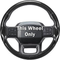 Steering Wheel Cover for Ford F150 2021-2025/ F-150 Lightning 2022-2025/ F250 F350 F450 F550 2023-2025/ Ford Expedition 2022-2024 Car Steering Wheel Cover Protector Accessories for Ford(Glossy Black)