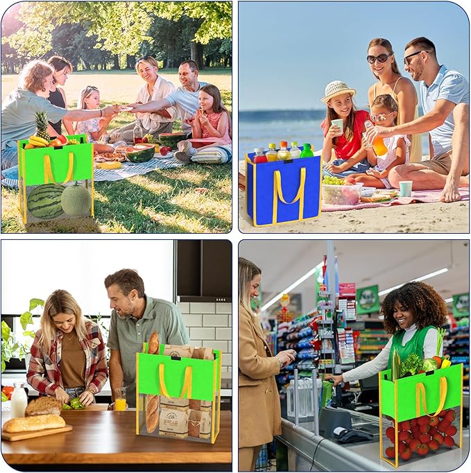 2PCS Shopping Carts Reusable Trolley Bags for Grocery Cart. Foldable Grocery Bags.Reusable Grocery Bags.Tote Bag Eco-friendly Bag.