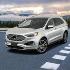 Front License Plate Frame Compatible with Ford Edge 2019 2020 2021 2022 2023 2024, Bumper License Frame Holder Mounting Brack