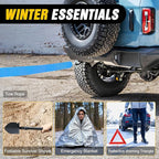 Nilight Car Emergency Kit with Jumper Cable Air Compressor Tire Repair Essential Tools First Aid Alligator Connector Electric