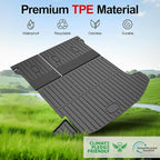 Cargo Mat for 2024-2026 Chevy Trax/Buick Envista, All Weather TPE Cargo Mat with 3rd Seat Back Cover and Left Storage Mat for Chevy Trax Accessories