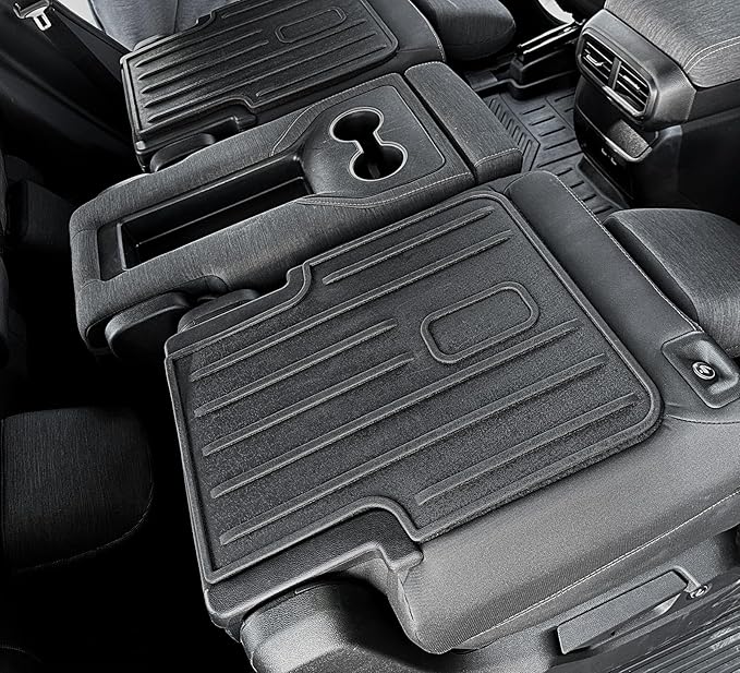 Kick Mats Backrest Mats for Honda Pilot 2026 2025 2024 2023, All Weather TPE 2nd Row Seat Back Protector Car Accessories for Pilot (Kick Mats)
