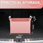 SINGARO Car Trunk Organizer, Foldable Trunk Organizer for SUV, Lightweight Foldable Storage for Sundries, Car Accessories for