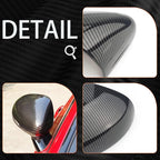 Carbon Fiber Style ABS Exterior Mirror Cover Side Rearview Mirror Cover Trim Compatible with Kia Stinger 2017-2024 Accessories