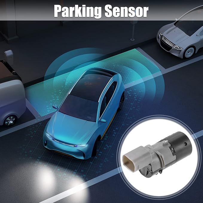 X AUTOHAUX 4pcs PDC Parking Assist Sensor 66206989069 for BMW 5 Series E39 Saloon 1998-2006 for BMW 5 Series E60 Saloon 2004-2007
