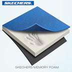 Skechers Steering Wheel Cover, Memory Foam Car Steering Wheel Cover,14.5-15inch Anti-Slip Safety Comfortable Desgin, Universa