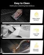 3W Cargo Liner Fit for 2019-2025 2026 Mercedes-Benz G Class G500/G550/G580/AMG G63 SUV TPE All Weather Custom Fit Trunk Mat, Black