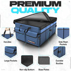FORTEM Trunk Organizer For SUV Car Trunk Organizer, Foldable Storage, Car Accessories for Women Men, Collapsible Bag, Perfect C