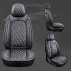 MIROZO Front Seat Covers, Car Seat Covers Black Vehicle Cushion Cover Breathable Fit for Most Sedan, Truck and SUV for Explor