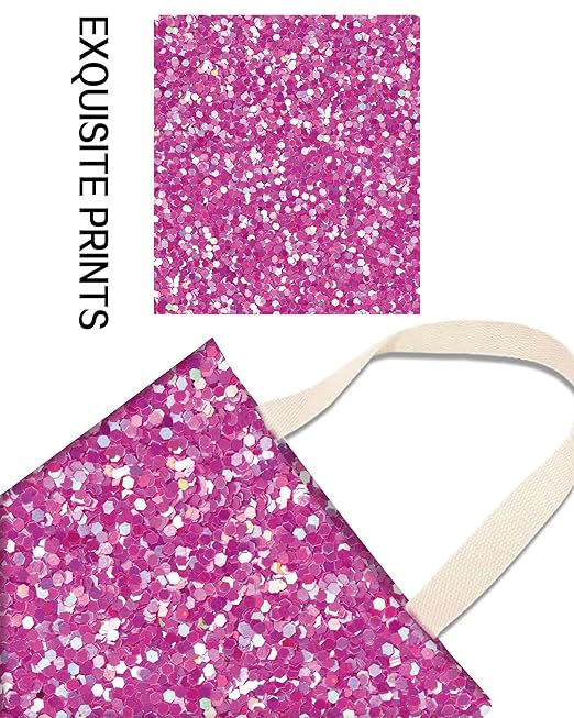 Car Trash Can, Durable Hanging Car Trash Garbage Bag, Cute Automotive Garbage Cans Organizer, Cute Purple Glitter Pattern