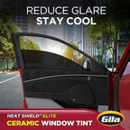 Gila Heat Shield Elite 5% VLT Automotive Ceramic DIY Window Tint Advanced Heat Control Glare Control 2ft x 6.5ft (24in x 78in), Limo Black